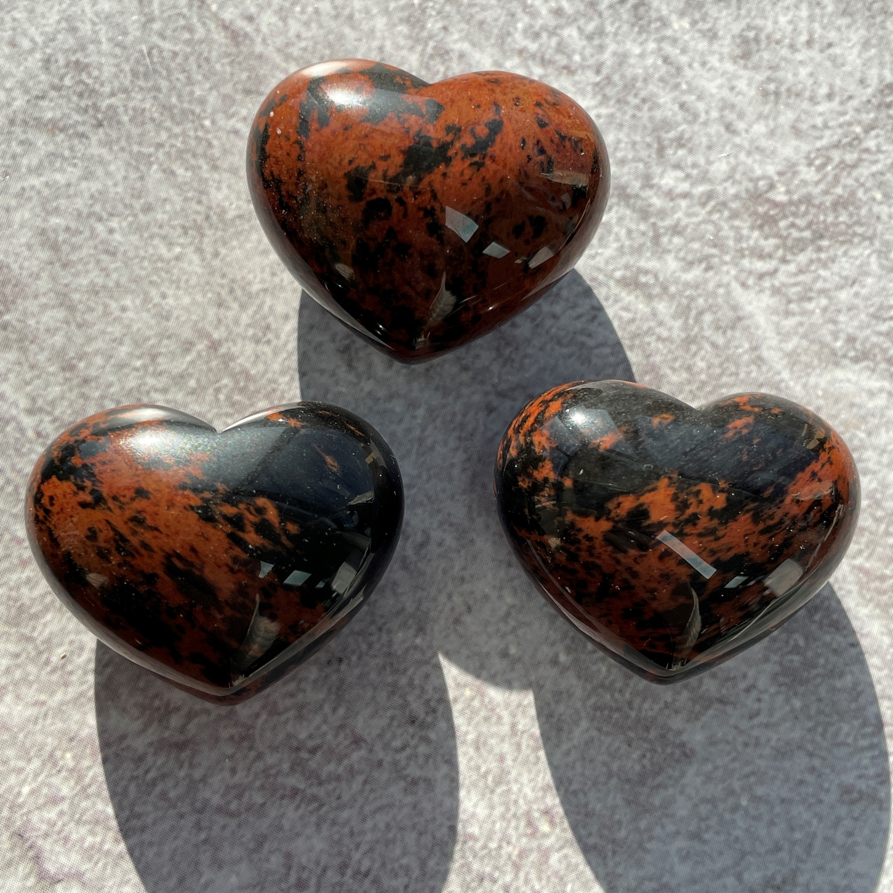 Mahogany Obsidian Heart 3cm Mahogany Obsidian Heart 3cm